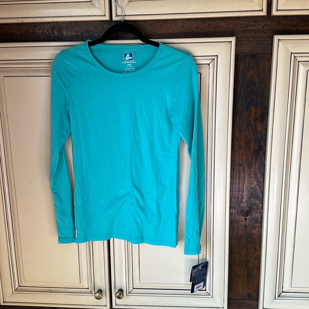 NWT Turquoise Long Sleeve Top